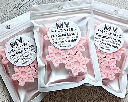 Pink Sugar Crystals Wax Melt
