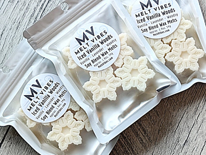 Iced Vanilla Woods Wax Melt