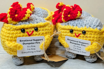 Emotional Support Dumpster Fire