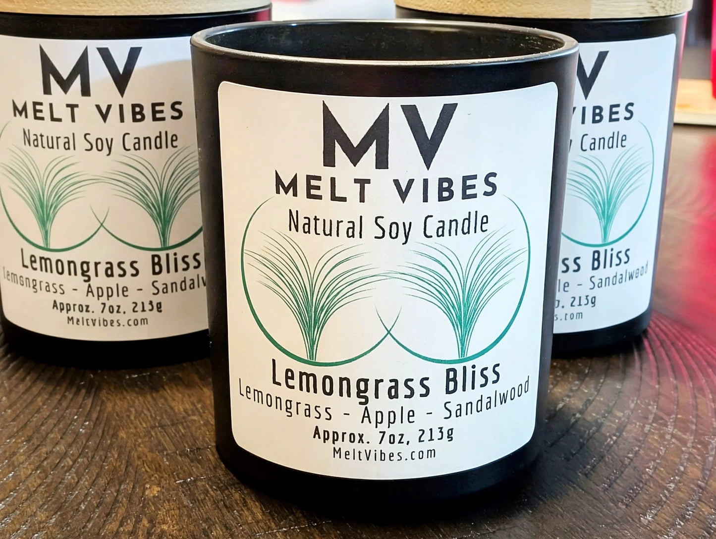 Lemongrass Bliss Soy Candle