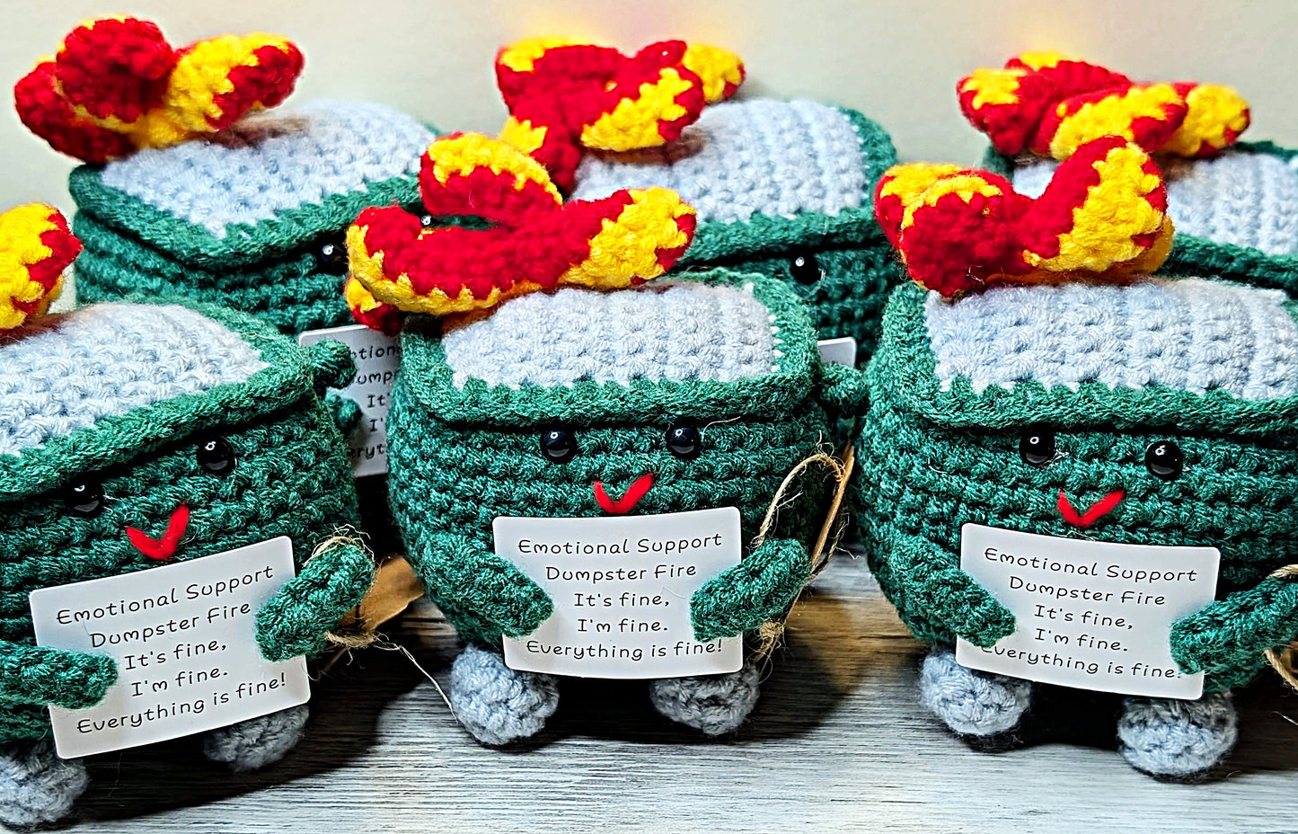 Emotional Support Dumpster Fire