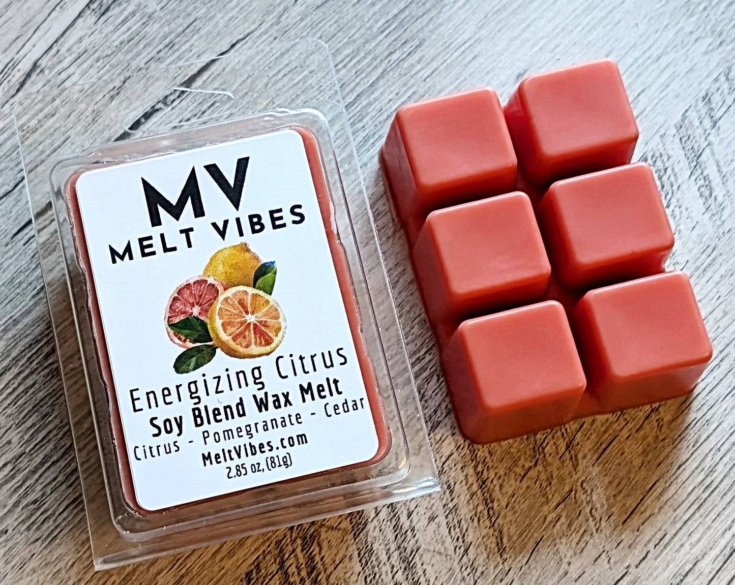 Energizing Citrus Wax Melt