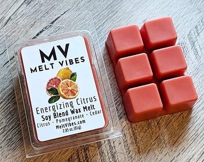 Energizing Citrus Wax Melt
