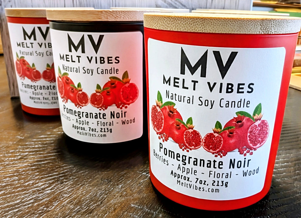 Pomegranate Noir Soy Candle