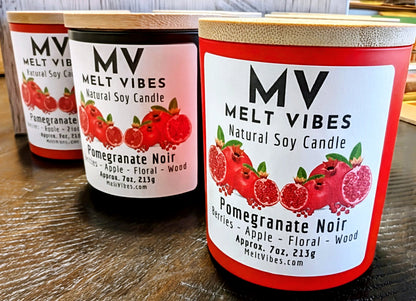 Pomegranate Noir Soy Candle