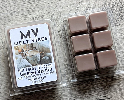 Hot Cocoa & Cream Wax Melt