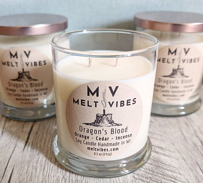 Dragon's Blood Soy Candle