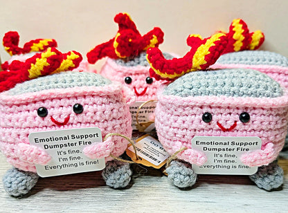 Emotional Support Dumpster Fire