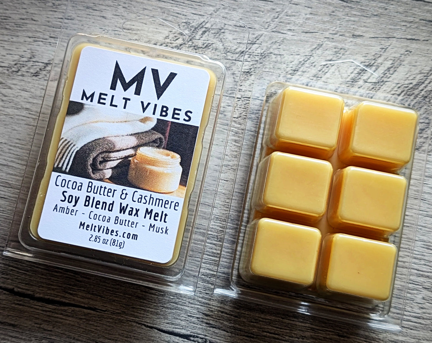 Cocoa Butter & Cashmere Wax Melt