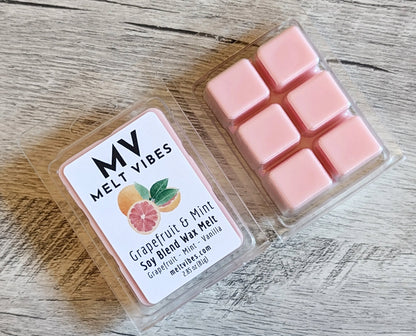 Grapefruit & Mint Wax Melt