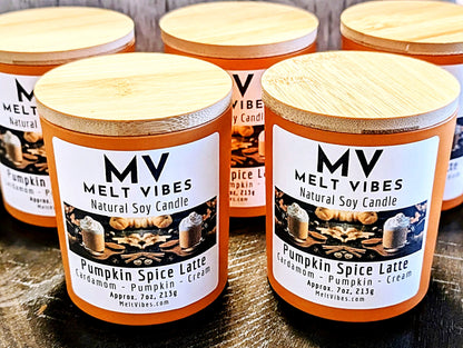 Pumpkin Spice Latte Soy Candle