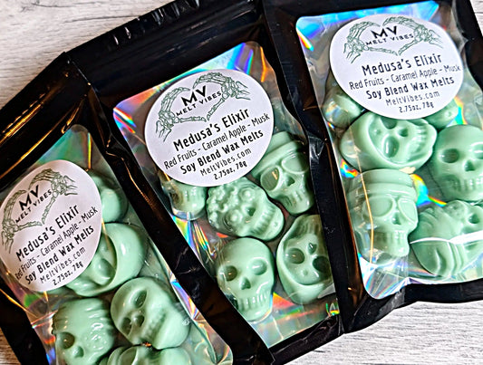 Medusa’s Elixir Skeleton Wax Melt