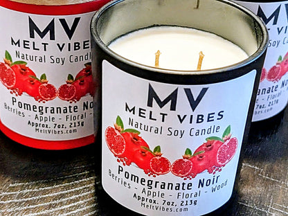 Pomegranate Noir Soy Candle
