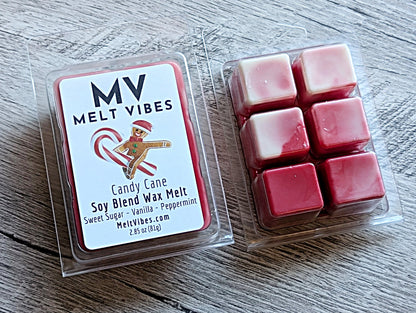Candy Cane Wax Melt