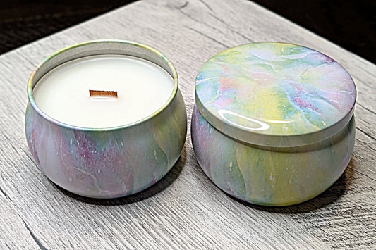 Cedar Musk & Lavender Wood Wick Candle