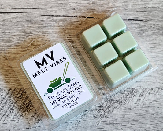 Fresh Cut Grass Wax Melts Clamshell