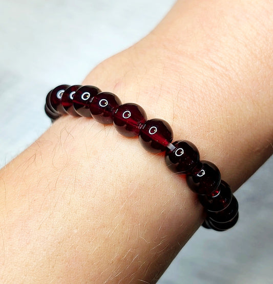 Blood Amber Bracelet