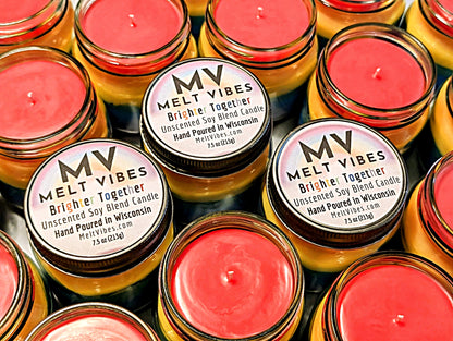 Brighter Together Rainbow Candle