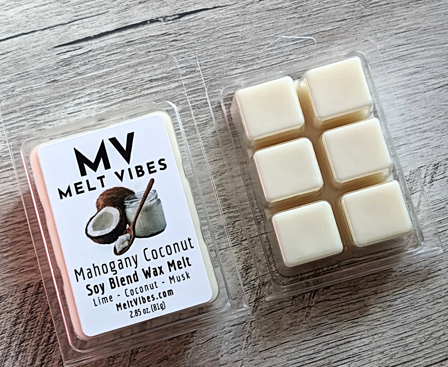 Mahogany Coconut Wax Melt