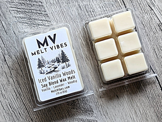 Iced Vanilla Woods Wax Melt