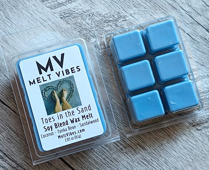 Toes in the Sand Wax Melt