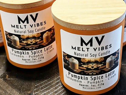 Pumpkin Spice Latte Soy Candle