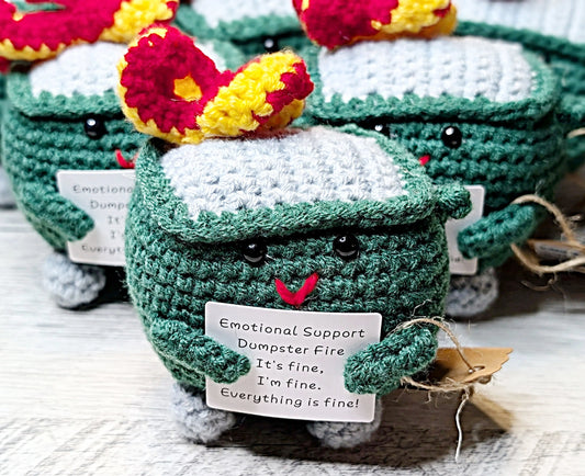 Emotional Support Dumpster Fire