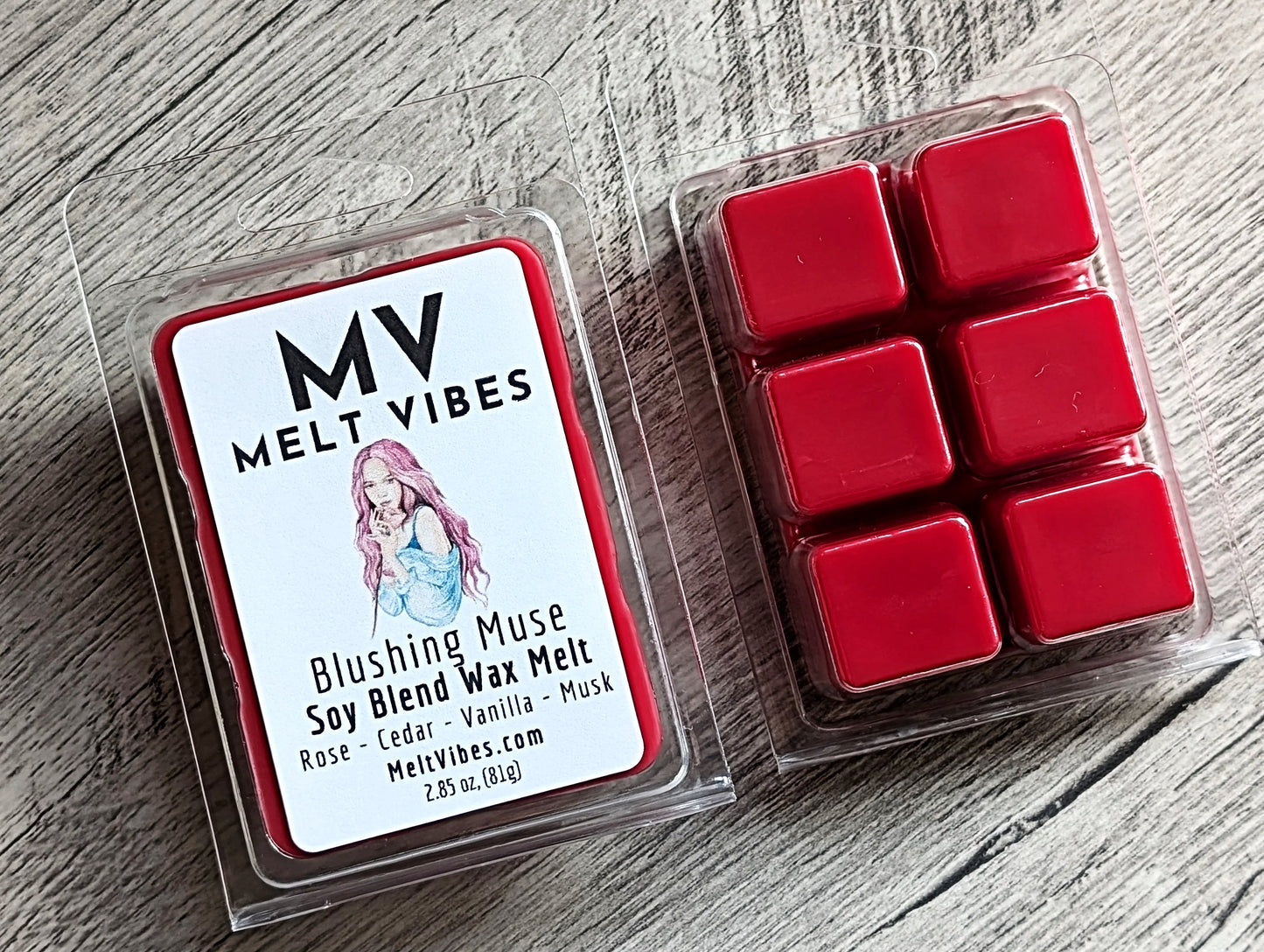 Blushing Muse Wax Melt