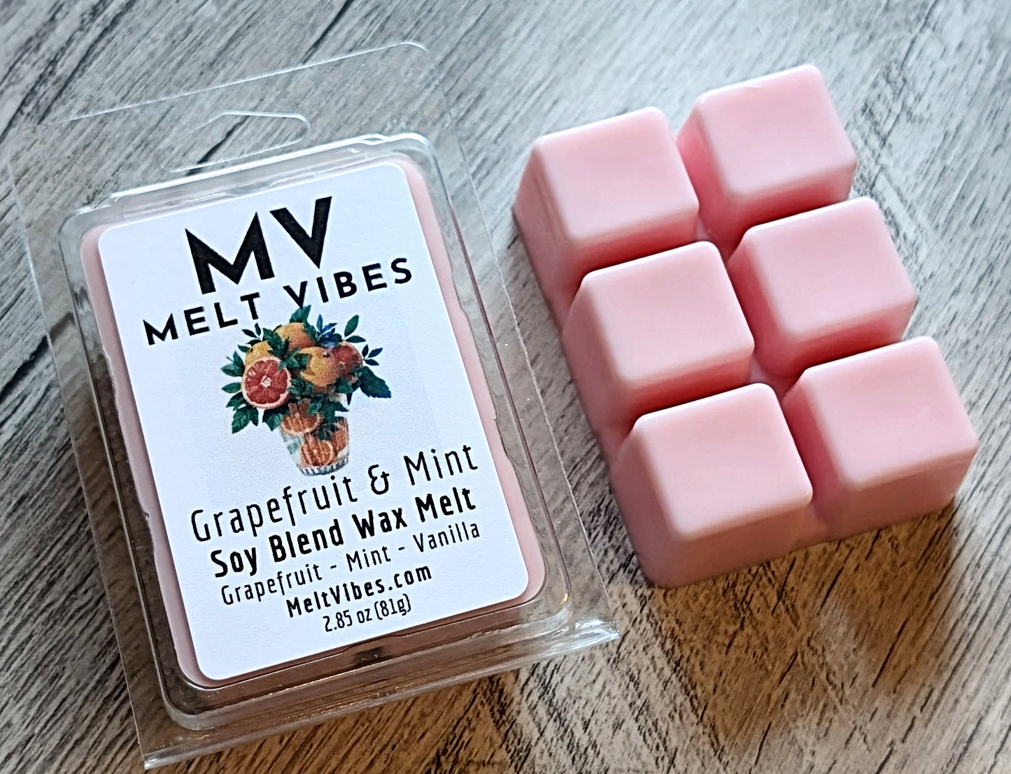 Grapefruit & Mint Wax Melt
